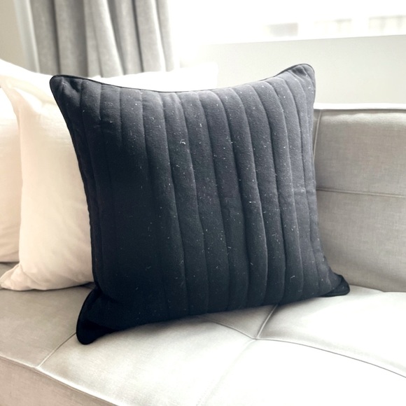 Ralph Lauren Vintage Wool & Cashmere Euro Sham with feather insert - Picture 1 of 10